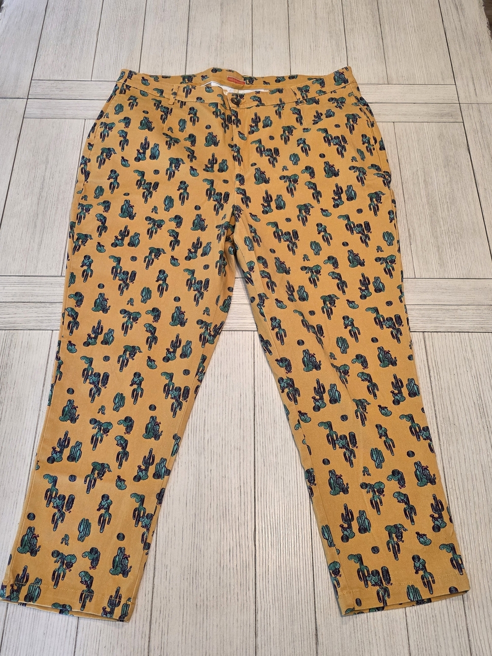 ModCloth Treasured Perspective Cactus Pants Plus 1X